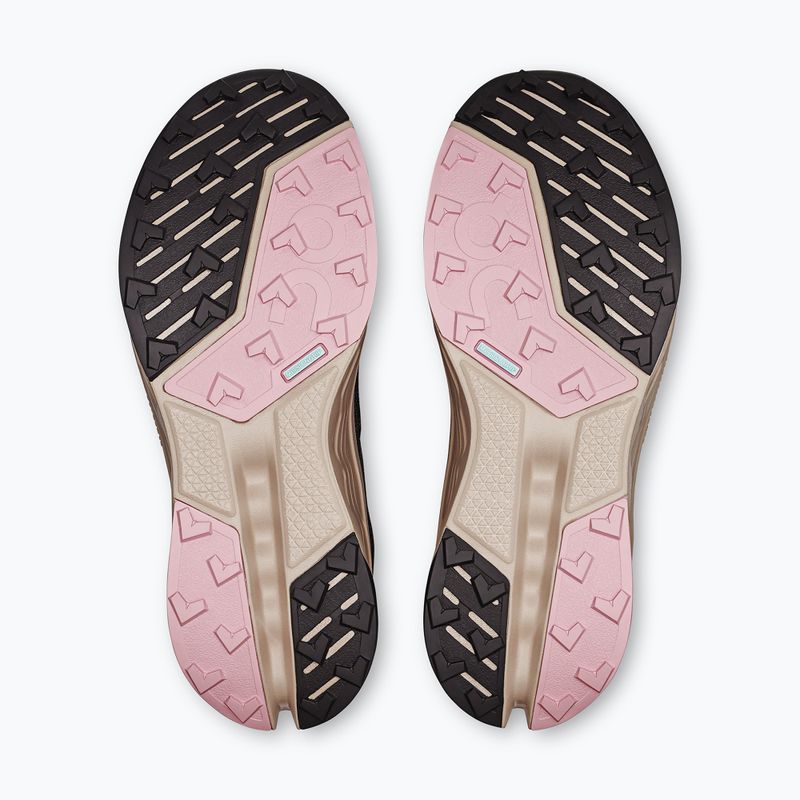 Damen Laufschuhe On Cloudsurfer Trail 2 Waterproof cinder/desert 12
