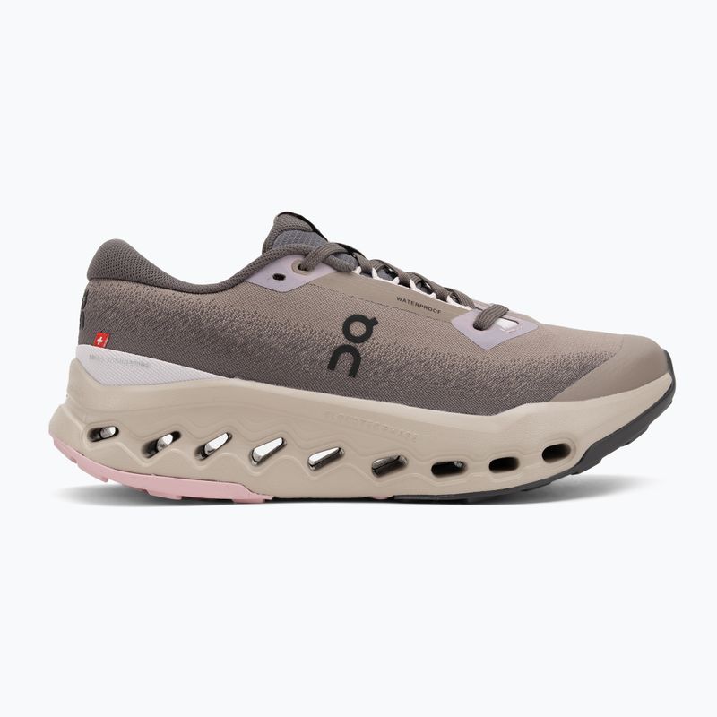 Damen Laufschuhe On Cloudsurfer Trail 2 Waterproof cinder/desert 2