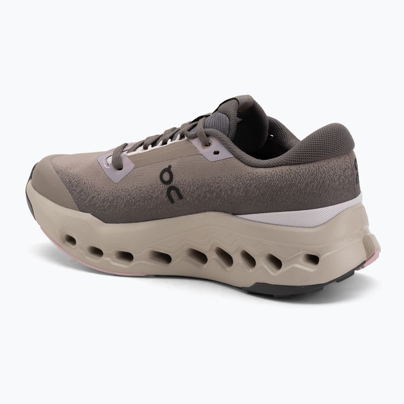 Damen Laufschuhe On Cloudsurfer Trail 2 Waterproof cinder/desert 3