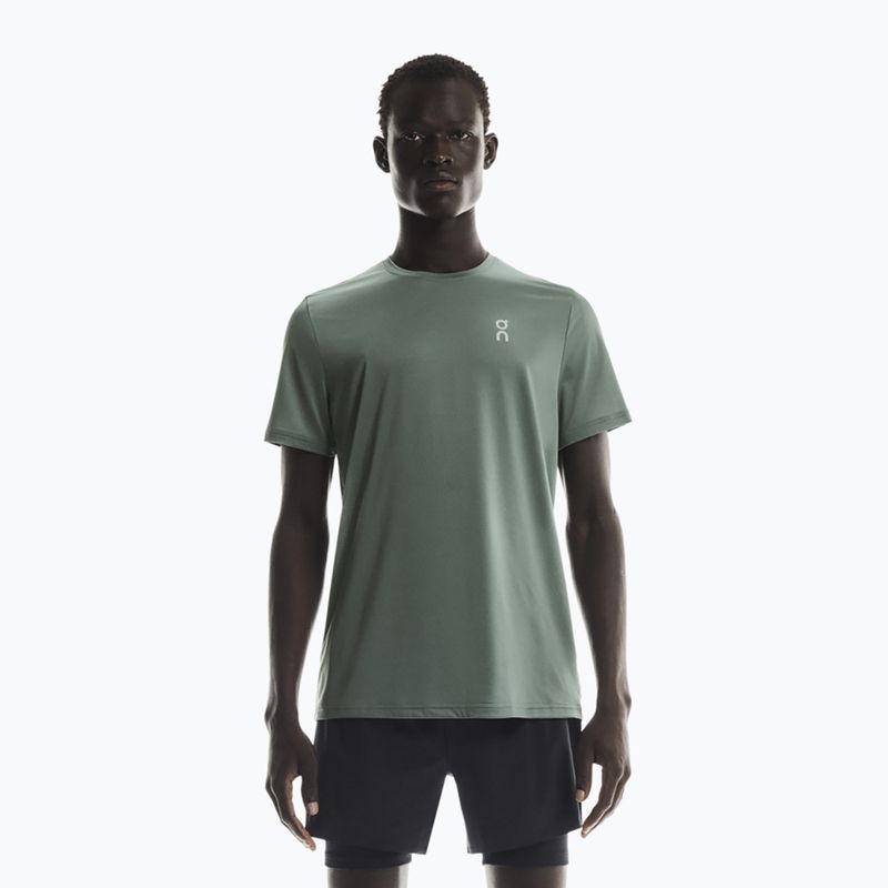 Herren-Laufshirt On Running Core-T olive