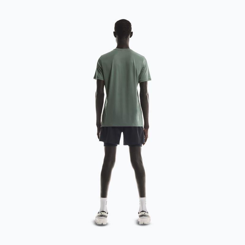 Herren-Laufshirt On Running Core-T olive 3