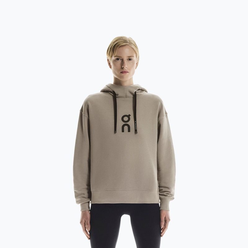 Damenpullover On Running Club Hoodie desert