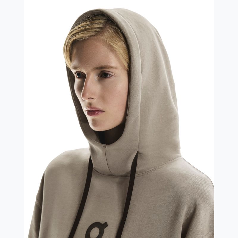 Damenpullover On Running Club Hoodie desert 6