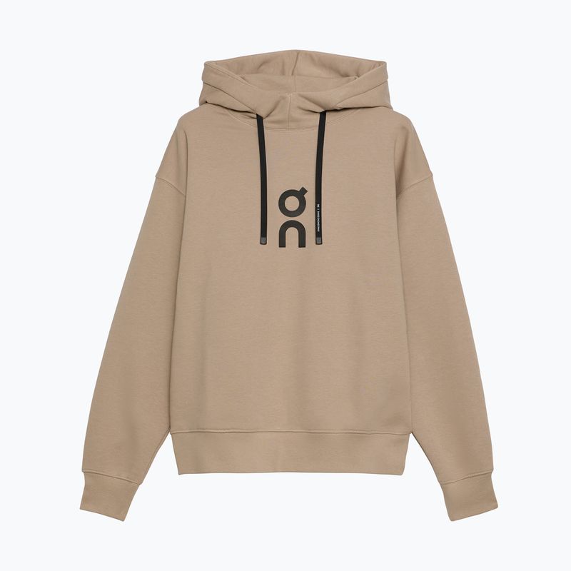 Damenpullover On Running Club Hoodie desert 7