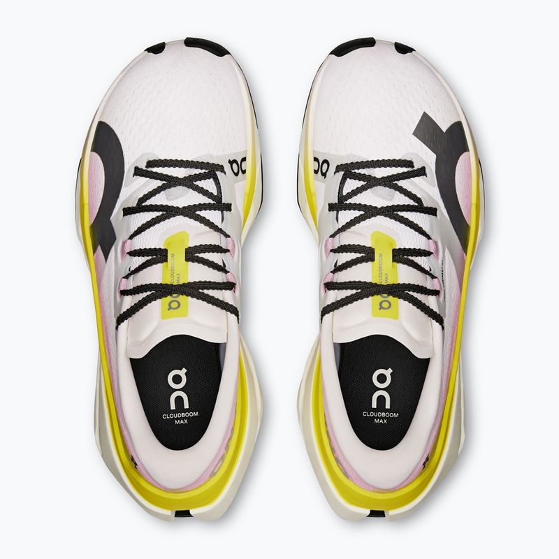 Damen On Cloudboom Max lime/raspberry Laufschuhe 13
