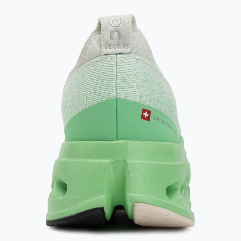 Damen Laufschuhe On Cloudsurfer Max mineral/honeydew 6