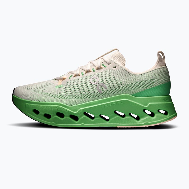 Herren Laufschuhe On Cloudsurfer Max elfenbein/honeydew 2