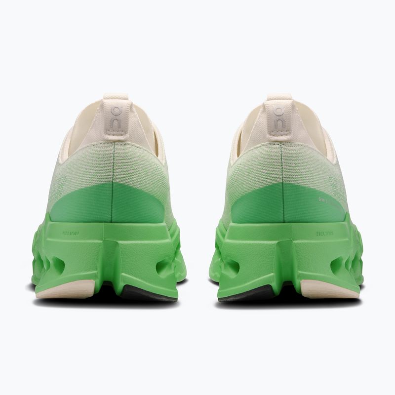 Herren Laufschuhe On Cloudsurfer Max elfenbein/honeydew 4