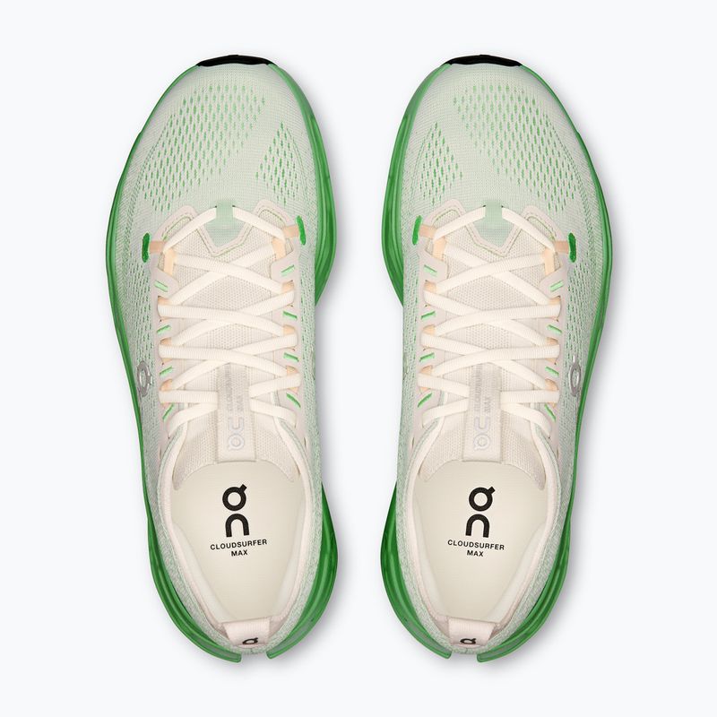 Herren Laufschuhe On Cloudsurfer Max elfenbein/honeydew 6