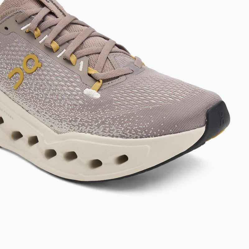 Herren On Cloudsurfer Max Asche/Pelikan Laufschuhe 7