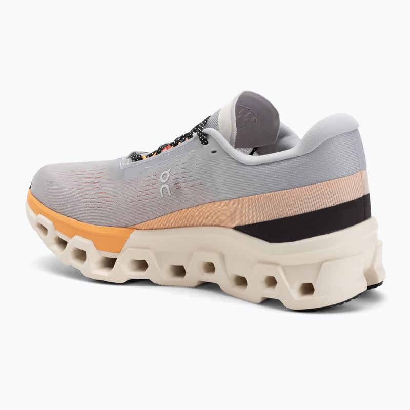 Herren On Cloudmonster 2 glacier/tangerine Laufschuhe 3