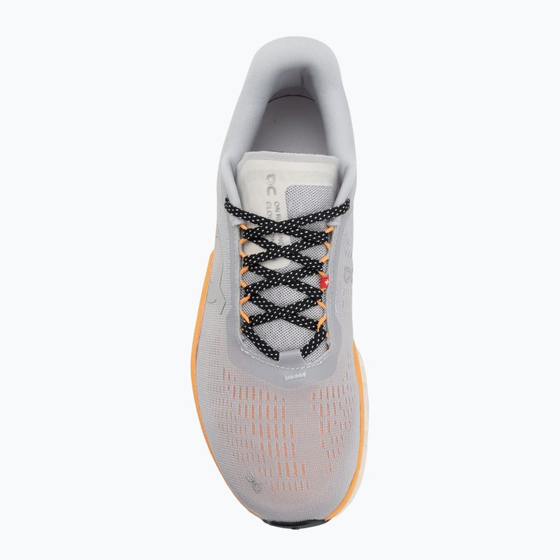 Herren On Cloudmonster 2 glacier/tangerine Laufschuhe 5