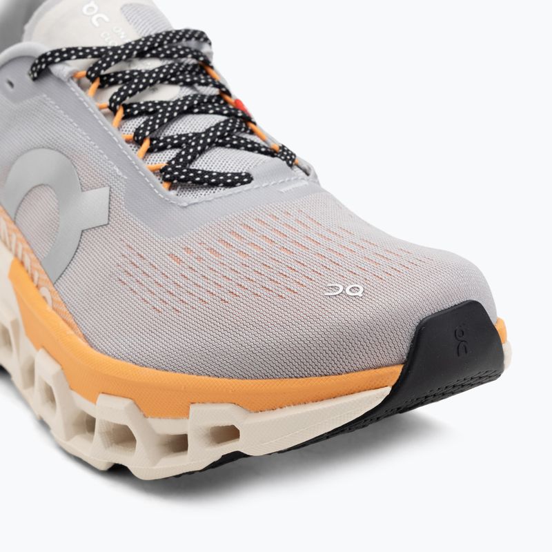 Herren On Cloudmonster 2 glacier/tangerine Laufschuhe 7