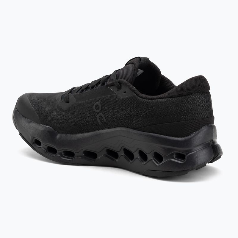 Herren-Laufschuhe On Cloudsurfer Trail 2 Waterproof schwarz/schwarz 3