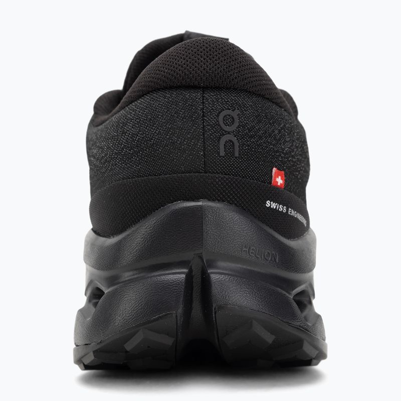 Herren-Laufschuhe On Cloudsurfer Trail 2 Waterproof schwarz/schwarz 6