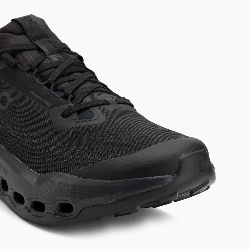 Herren-Laufschuhe On Cloudsurfer Trail 2 Waterproof schwarz/schwarz 7
