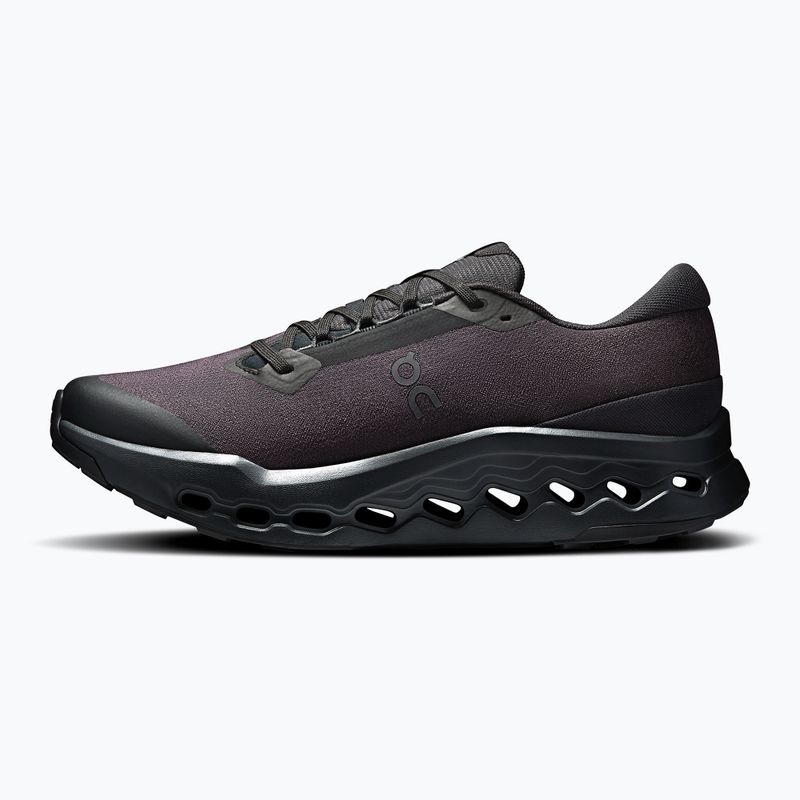 Herren-Laufschuhe On Cloudsurfer Trail 2 Waterproof schwarz/schwarz 9