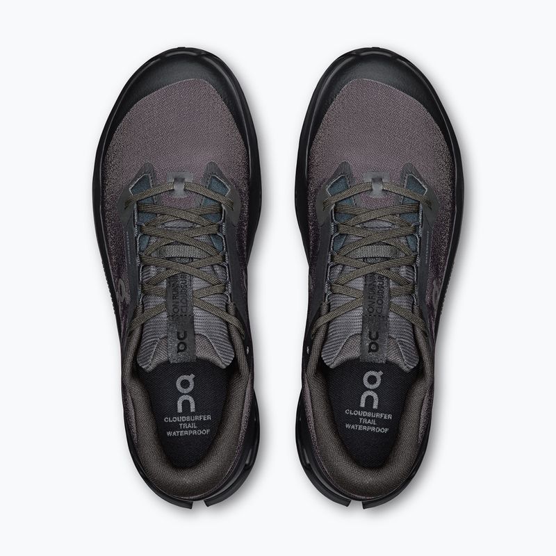 Herren-Laufschuhe On Cloudsurfer Trail 2 Waterproof schwarz/schwarz 13