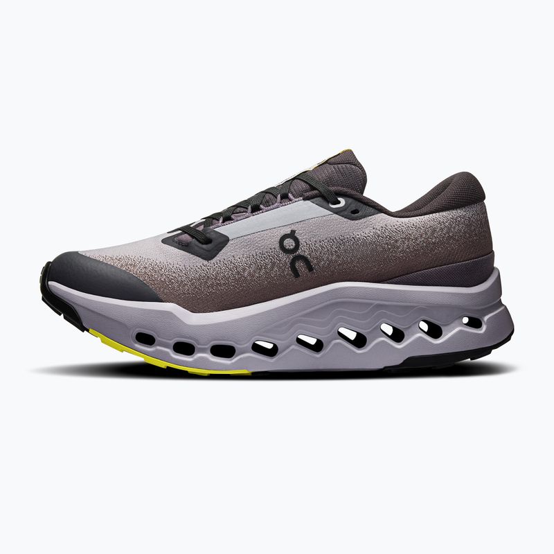 Damen-Laufschuhe On Cloudsurfer Trail 2 Waterproof schwarz/lila 2