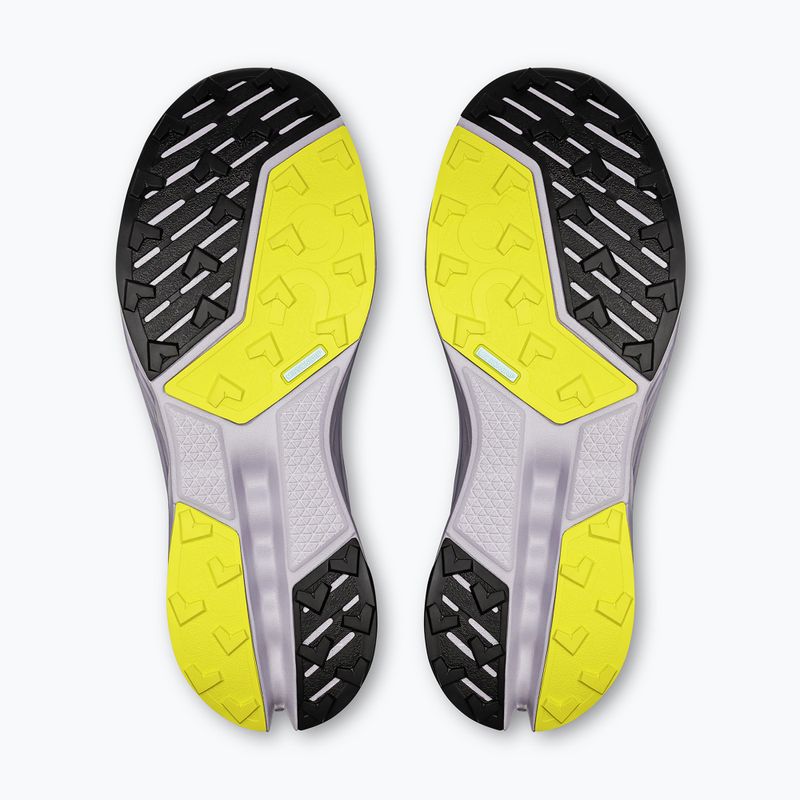 Damen-Laufschuhe On Cloudsurfer Trail 2 Waterproof schwarz/lila 5