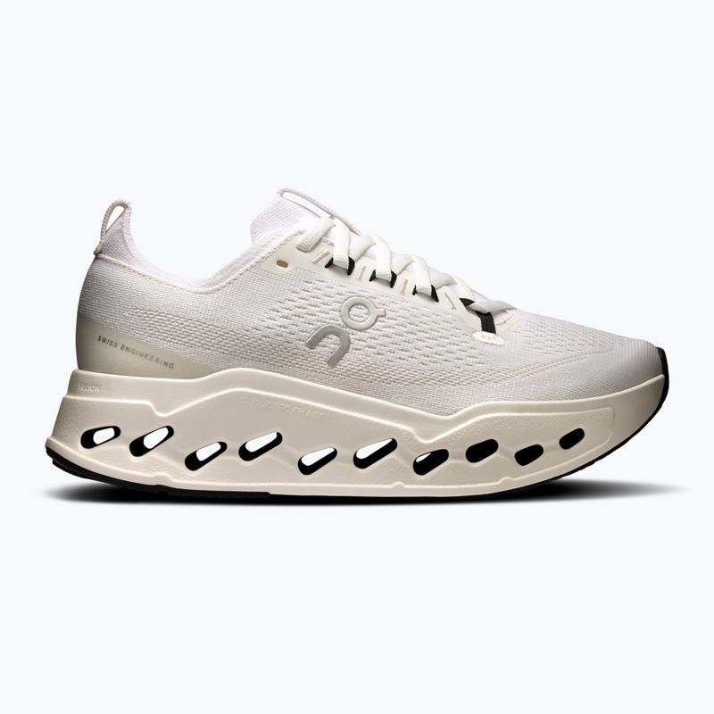 Women's On Cloudsurfer Max Wide weiß/weiß Laufschuhe