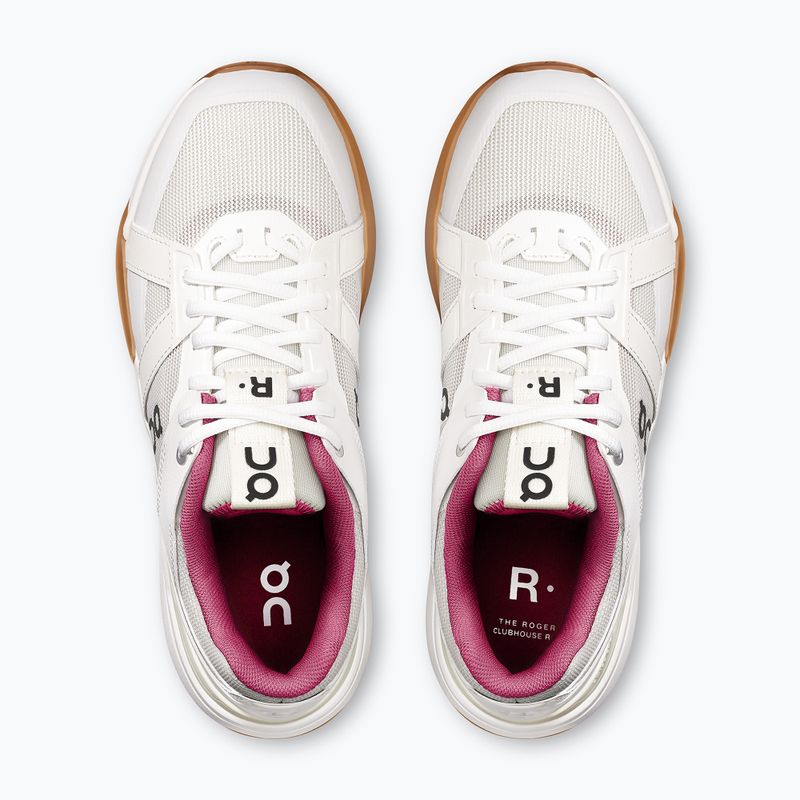 Damen Tennisschuhe On The Roger Clubhouse Pro elfenbein/grenadine 6