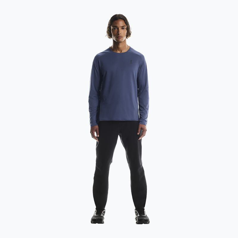 Men's On Performance Long-T acai/schwarz running longsleeve 2