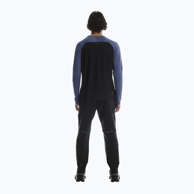Men's On Performance Long-T acai/schwarz running longsleeve 3