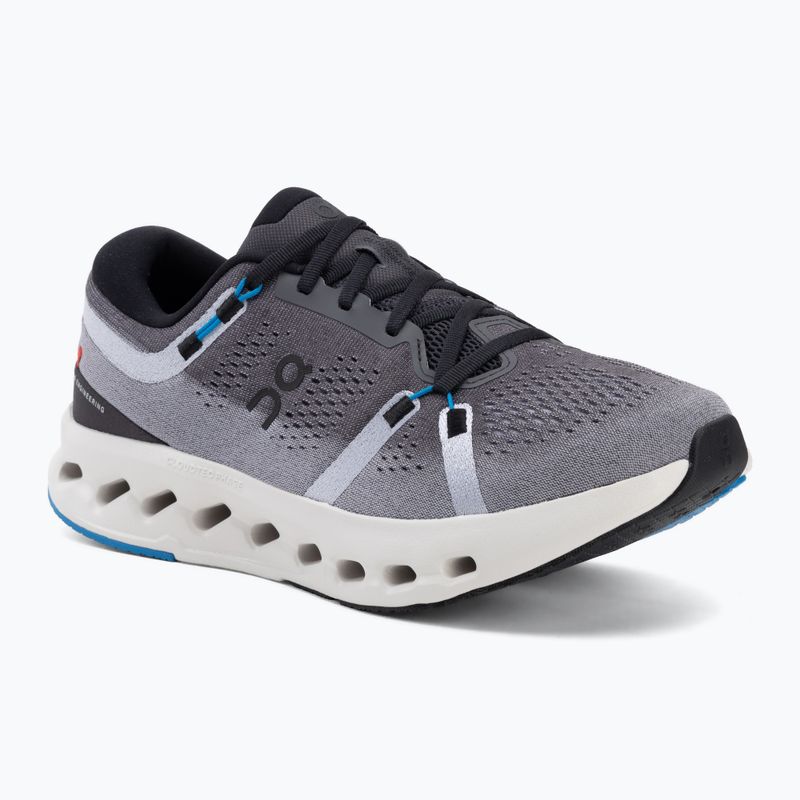 Damen-Laufschuhe On Cloudsurfer 2 Wide black/malibu