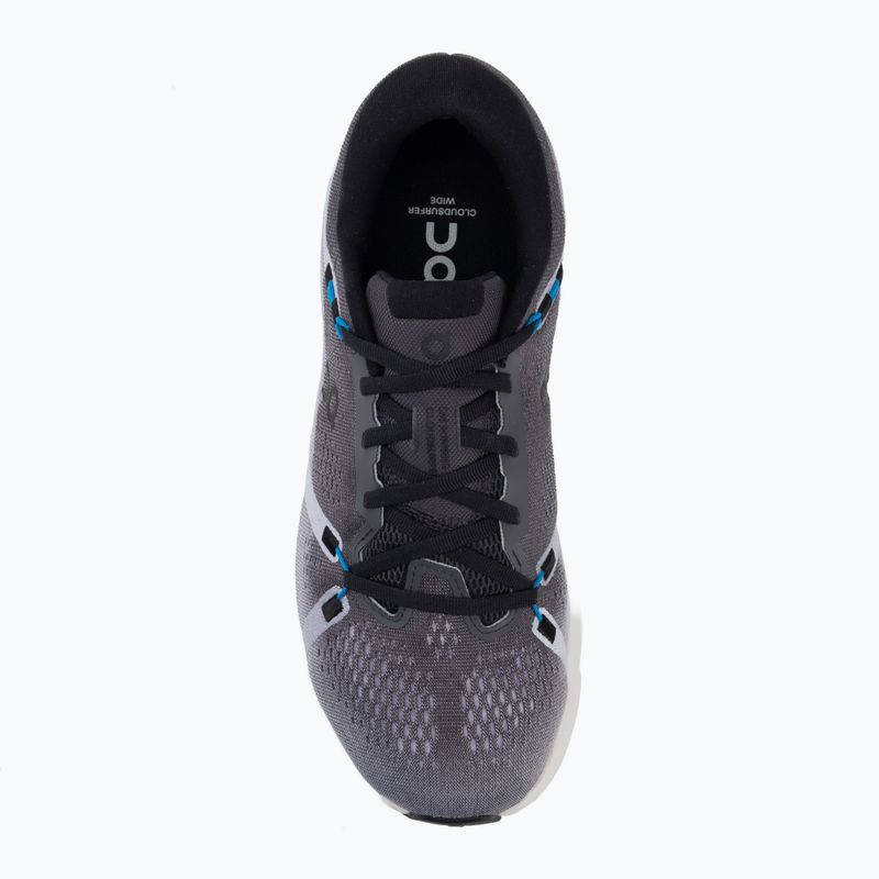 Damen-Laufschuhe On Cloudsurfer 2 Wide black/malibu 5