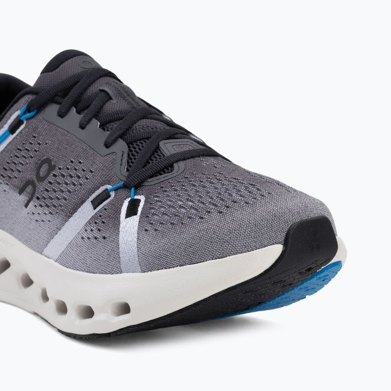 Damen-Laufschuhe On Cloudsurfer 2 Wide black/malibu 7