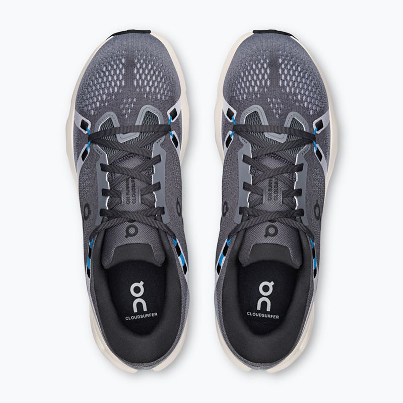 Damen-Laufschuhe On Cloudsurfer 2 Wide black/malibu 6