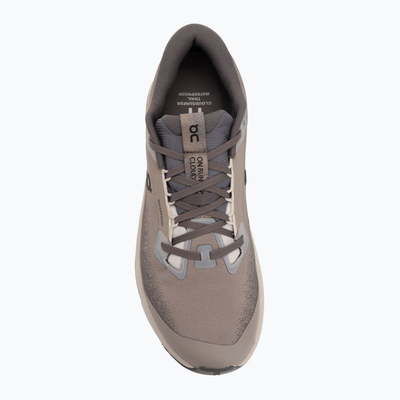 Herren-Laufschuhe On Cloudsurfer Trail 2 Waterproof cinder/desert 5