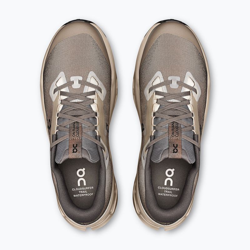 Herren-Laufschuhe On Cloudsurfer Trail 2 Waterproof cinder/desert 13