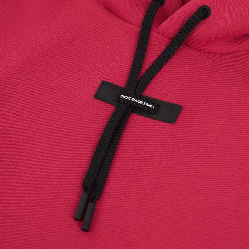 Damenpullover On Focus Tech Hoodie Grenadine 3