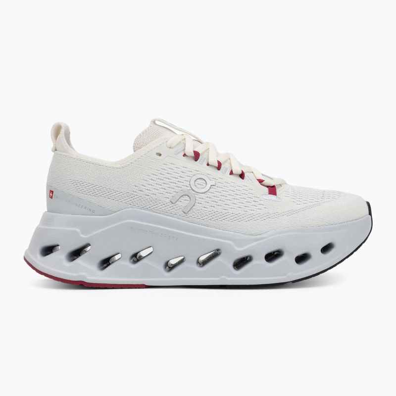 On Cloudsurfer Max Damen Laufschuhe elfenbein/arctic 2