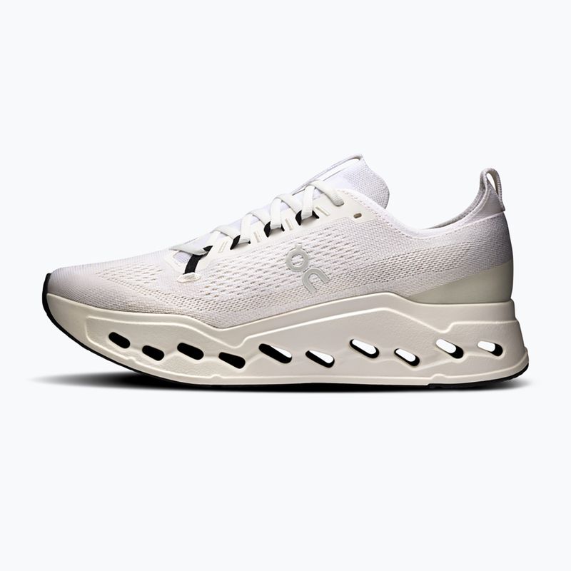 Herren On Cloudsurfer Max Wide weiß/weiß Laufschuhe 9