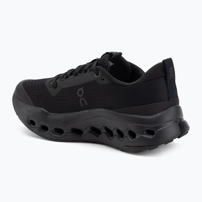 Damen-Laufschuhe On Cloudsurfer Trail 2 schwarz/schwarz 3