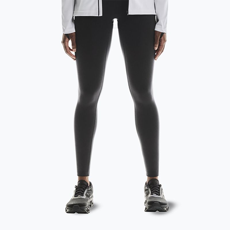 Damenlaufleggings On Performance black