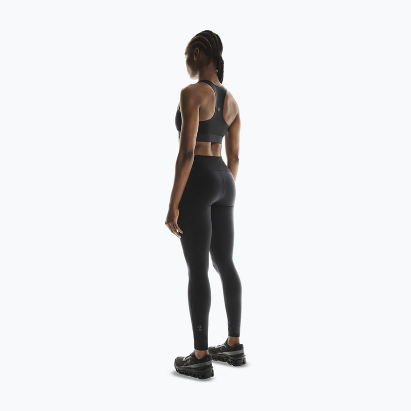Damenlaufleggings On Performance black 4