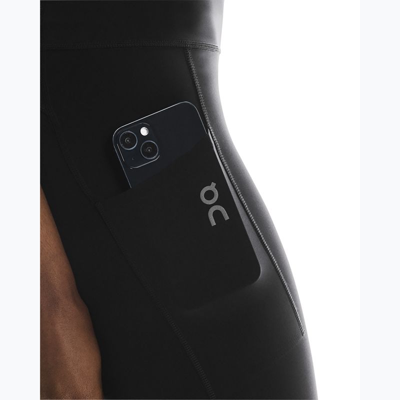 Damenlaufleggings On Performance black 6