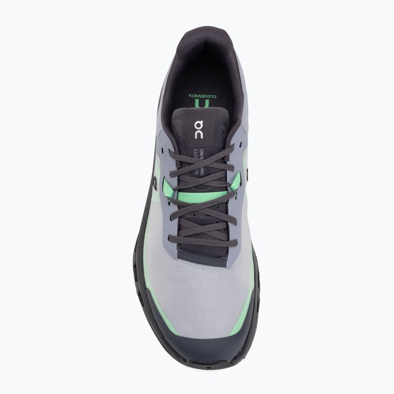 Herren-Laufschuhe On Cloudvista 2 lila/schwarz 5