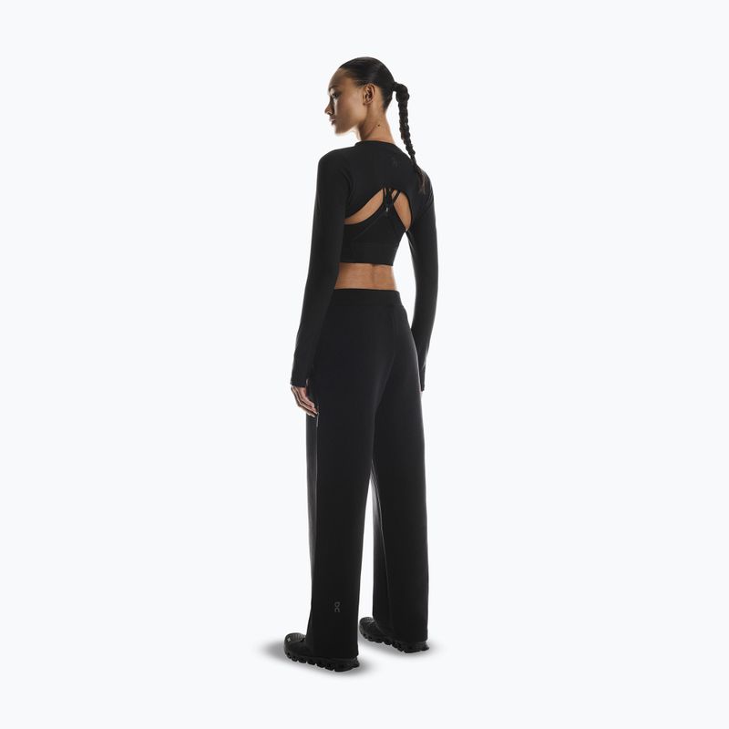 Damen Trainingshose On Focus Tech schwarz 4