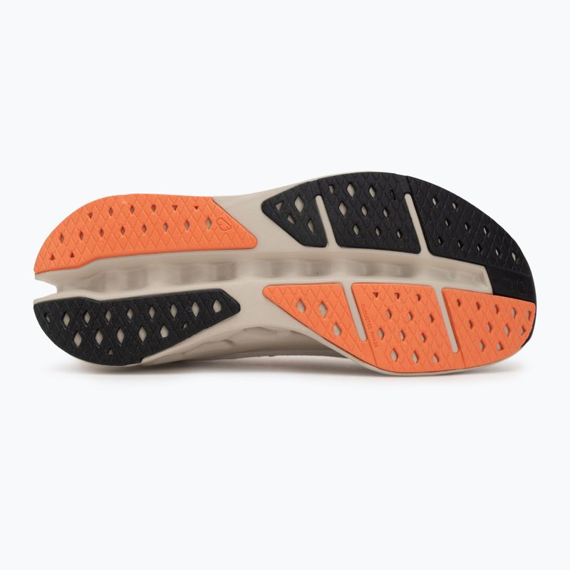 Herren On Cloudsurfer Max elfenbein/lachsfarben Laufschuhe 4