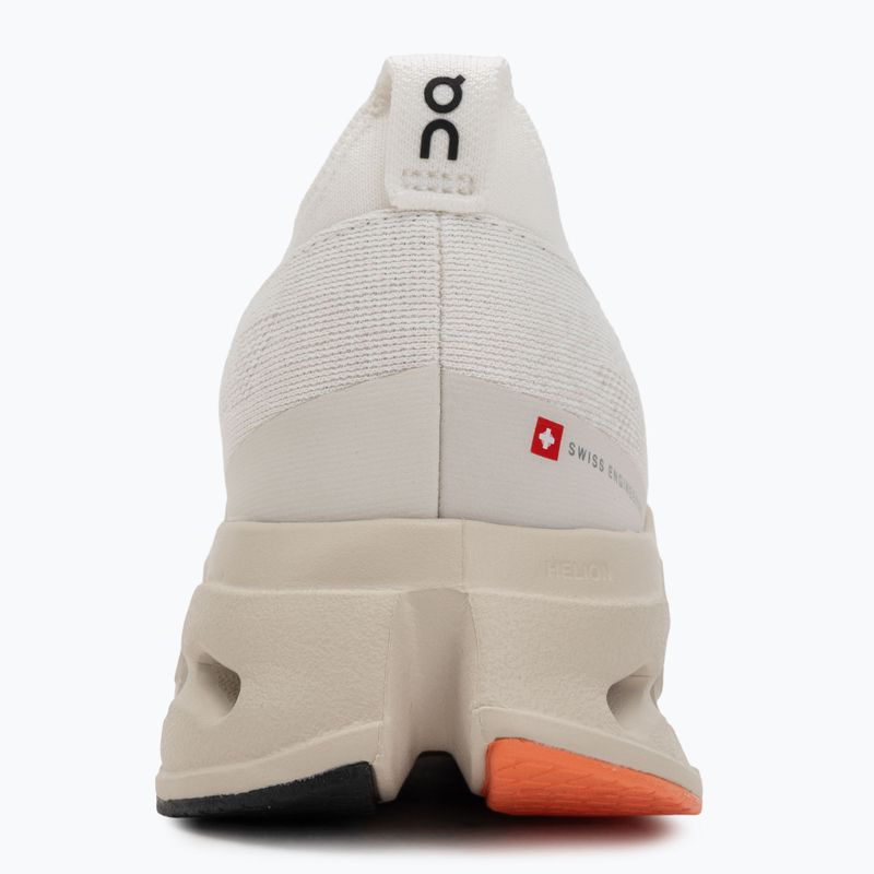 Herren On Cloudsurfer Max elfenbein/lachsfarben Laufschuhe 6