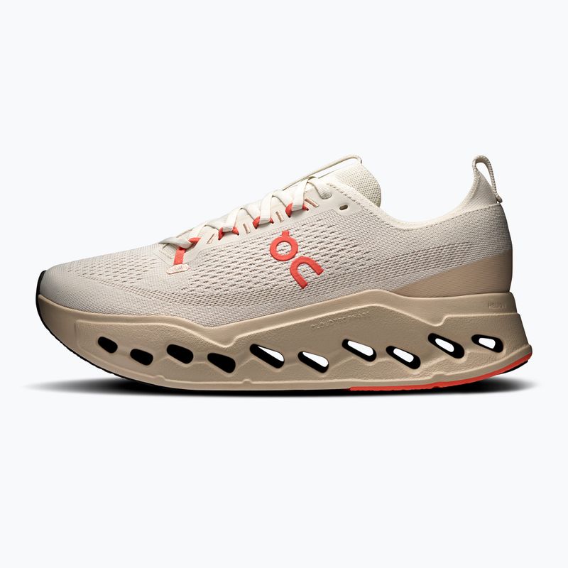 Herren On Cloudsurfer Max elfenbein/lachsfarben Laufschuhe 2