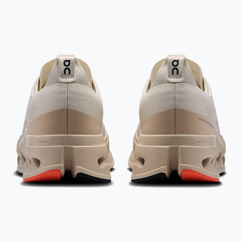 Herren On Cloudsurfer Max elfenbein/lachsfarben Laufschuhe 4