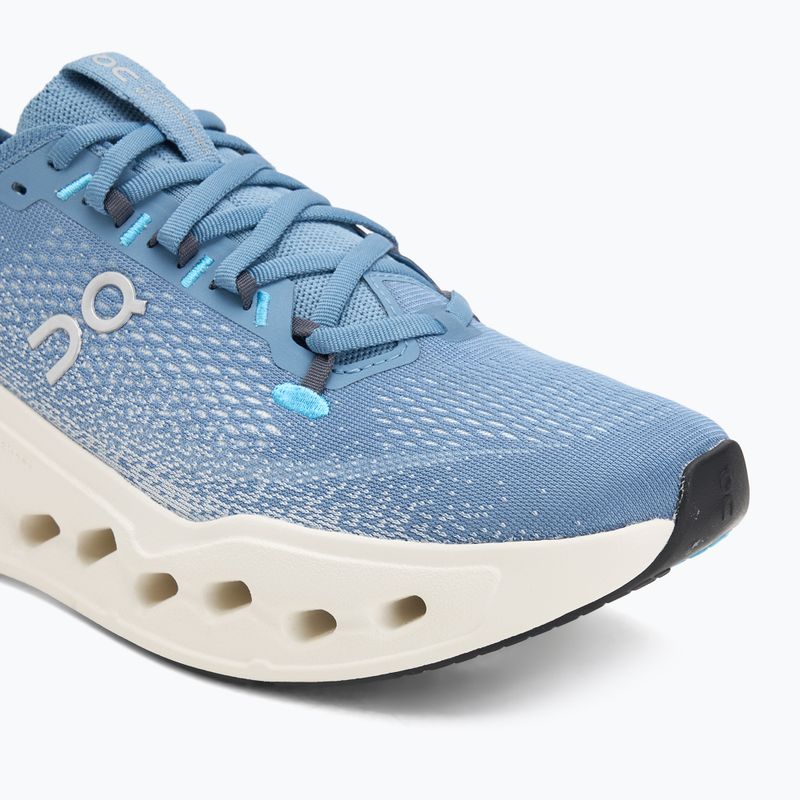Herren On Cloudsurfer Max Staub/Elfenbein Laufschuhe 7