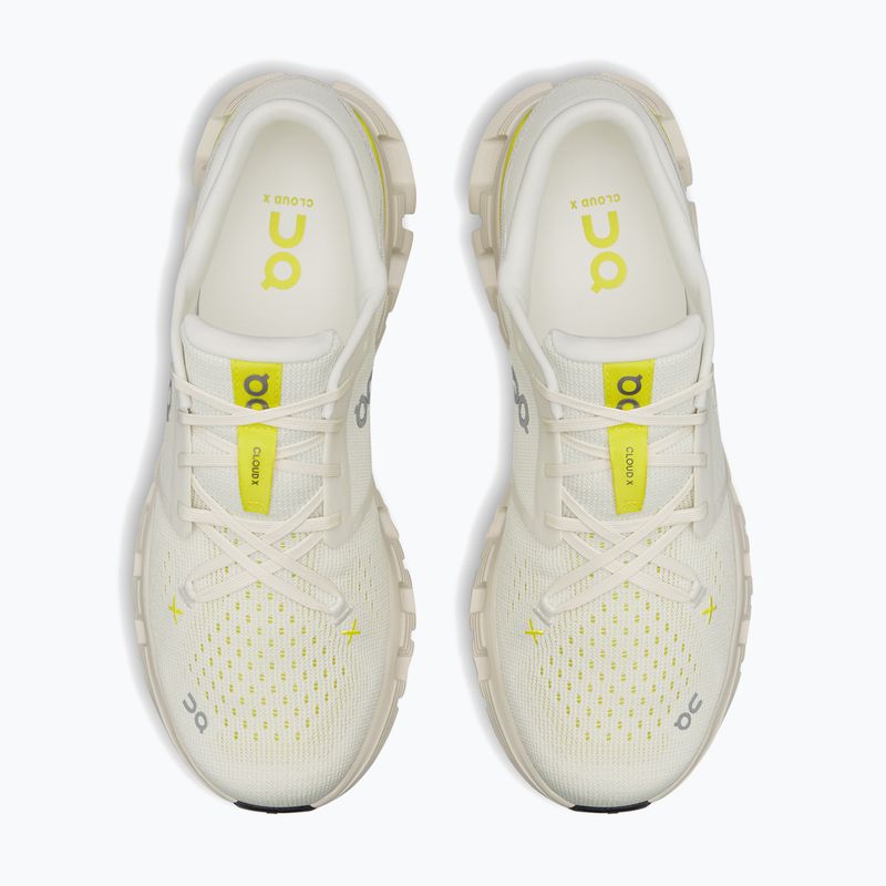 Herren-Laufschuhe On Cloud X 4 ivory/lime 6