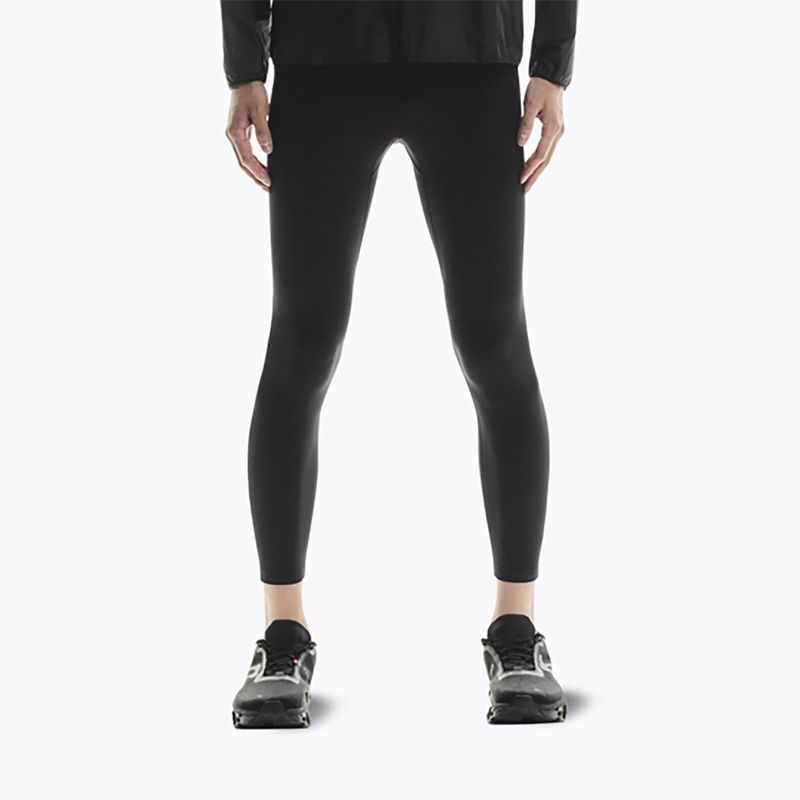 Laufleggings für Herren On Performance Winter black